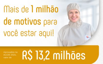 Nossos resultados são conquistados juntos,          por isso, aqui você participa das decisões e compartilha resultados!